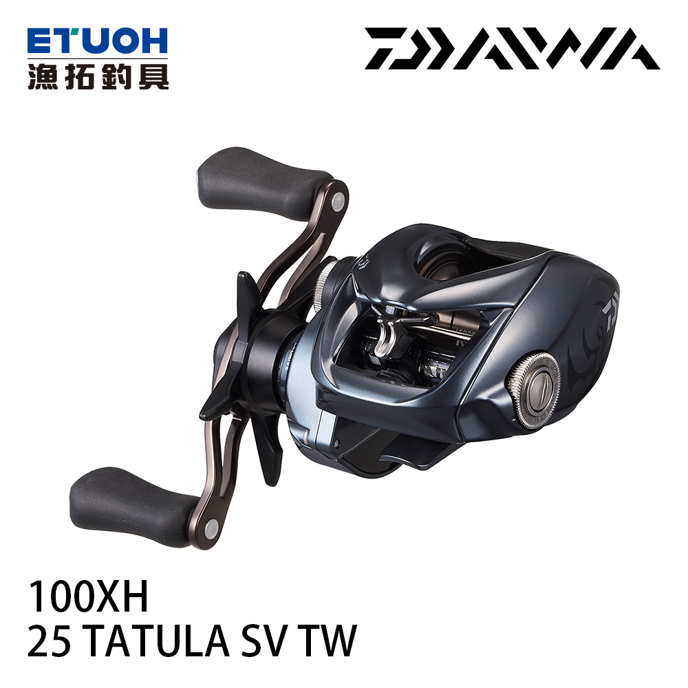 DAIWA 25 TATULA SV TW 100XH 右手 [兩軸捲線器]